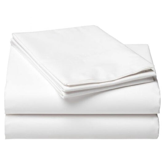 White Bedding Flat Sheets (54x90)