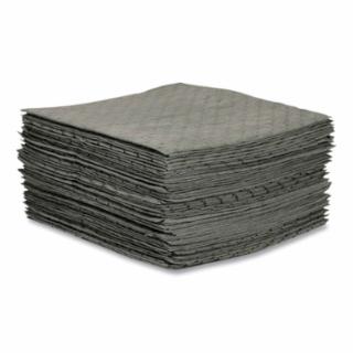 MRO Plus™ Absorbent, Absorbs 41 gal, 30 in W x 30 in L, Heavy Weight, Perforated, 3-Ply, Pad