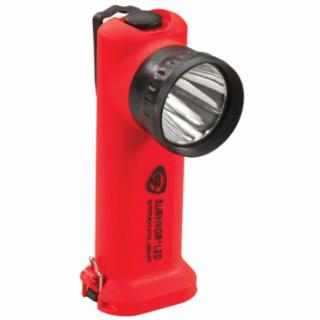 Survivor LED Flashlights, 4 AA, 175H/60L Lumens, Orange