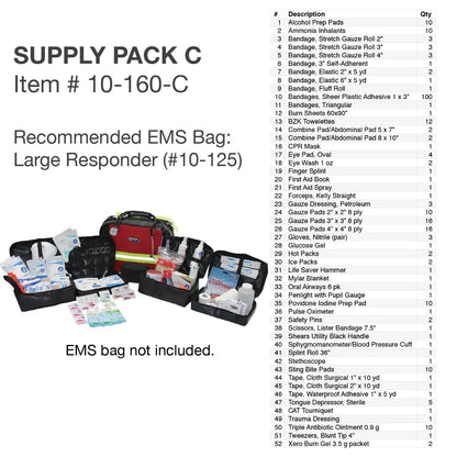 Kemp USA Medical Supply Pack C