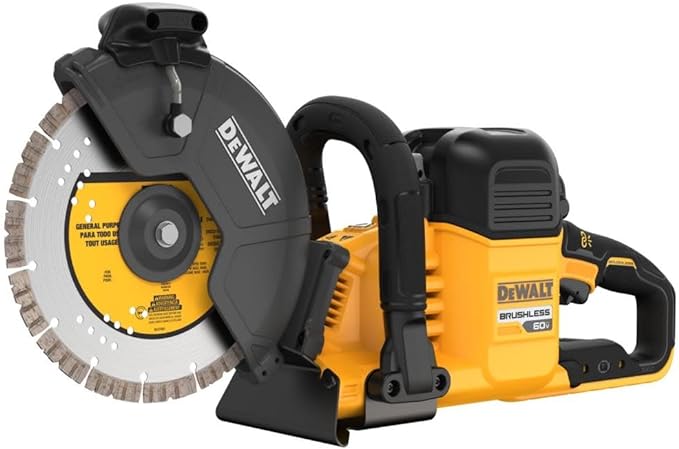 Dewalt DCS692X2 60V MAX Brushless Lithium-Ion 9 in. Cordless Cut Off Saw Kit (9 Ah)