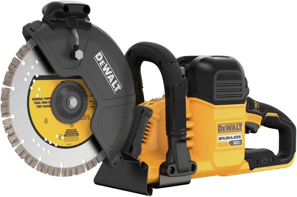 Dewalt DCS692X2 60V MAX Brushless Lithium-Ion 9 in. Cordless Cut Off Saw Kit (9 Ah)