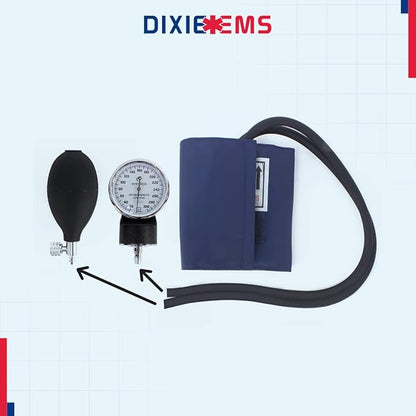 Dixie EMS Aneroid Sphygmomanometer Blood Pressure Cuff – Pediatric Size