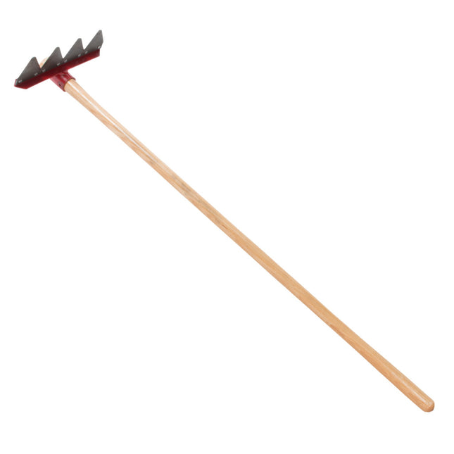 Fire Rake; 52 in. Wooden Handle