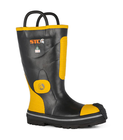 Firefighter boots Guardian, Black & Yellow