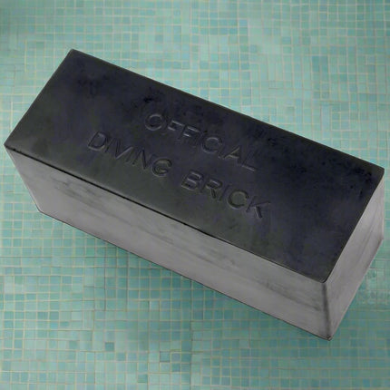 Kemp USA Black 10 LB Rubber Diving Brick