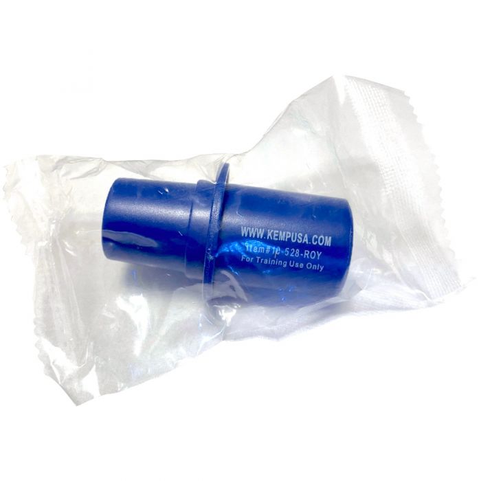 Kemp USA CPR Training Valves, Royal Blue (Pack Of 10)