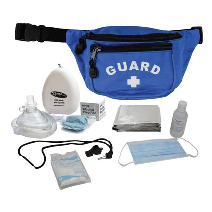 Kemp USA Hip Pack With GUARD Logo And PPE Supply Pack (S3)