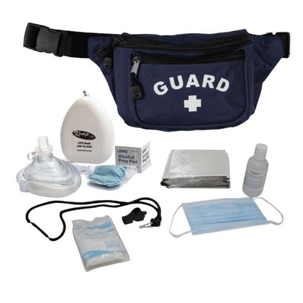 Kemp USA Hip Pack With GUARD Logo And PPE Supply Pack (S3)