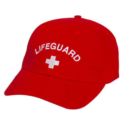 Kemp USA Lifeguard Cap, Low Profile With Embroidered Logo