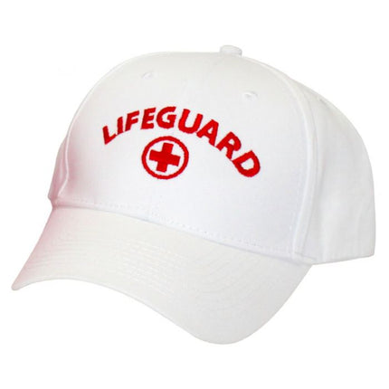 Kemp USA Lifeguard Cap, Low Profile With Embroidered Logo