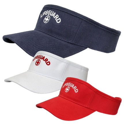 Kemp USA Lifeguard Visor With Embroidered Logo