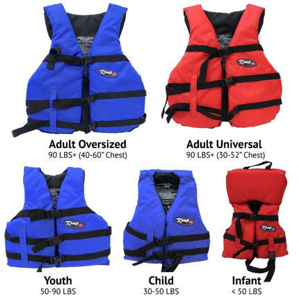 Kemp USA Universal Life Jacket