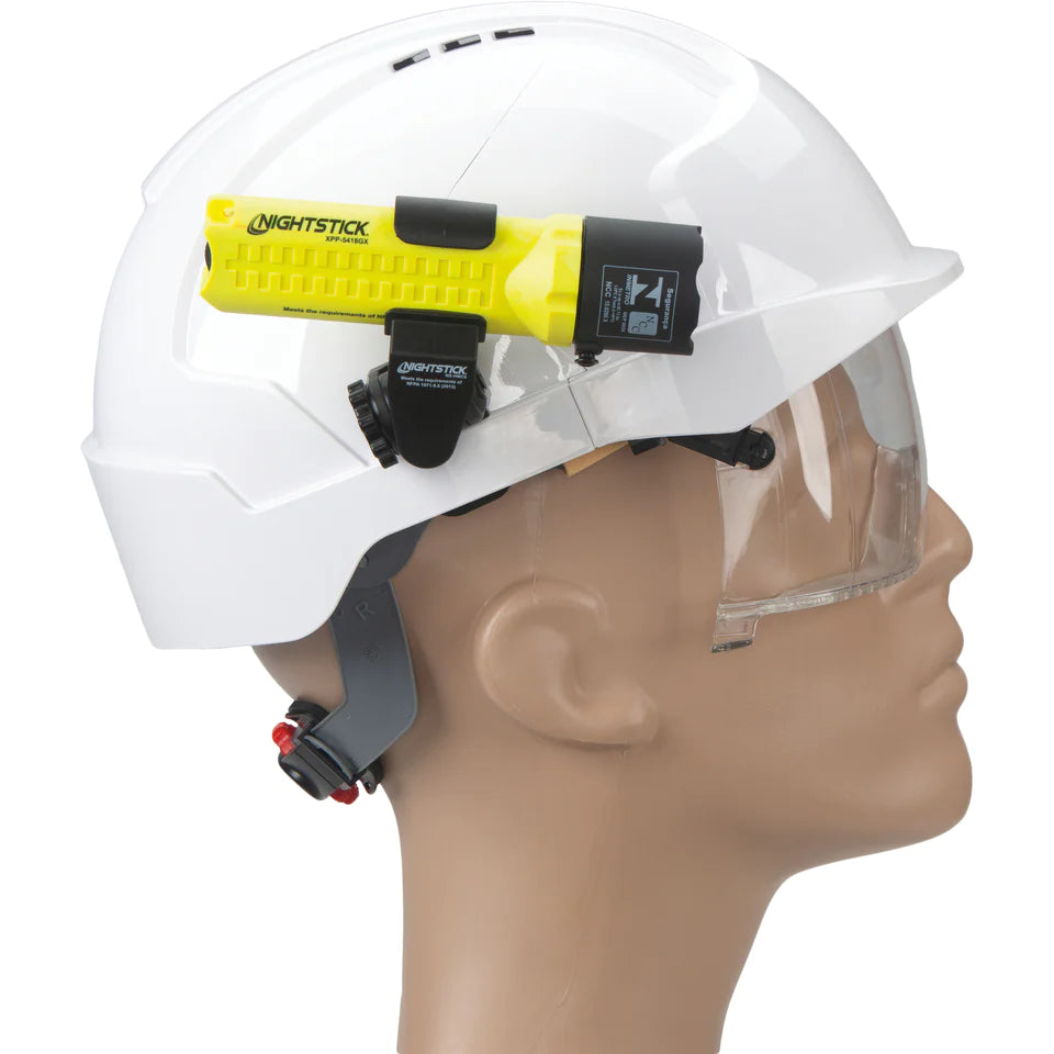 MULTI-ANGLE HELMET MOUNT FOR ACCESSORY SLOT OR BRIM