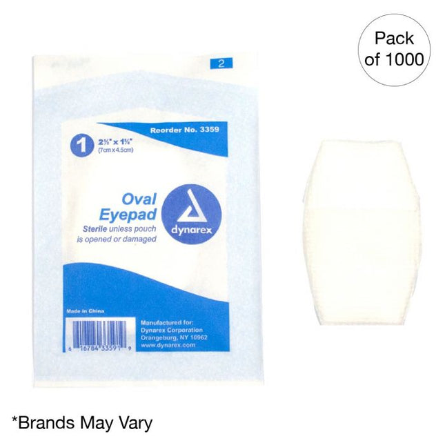 Oval Eye Pad