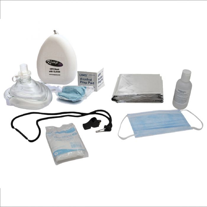 Kemp USA PPE Refill Supply Kit for Hip Pack