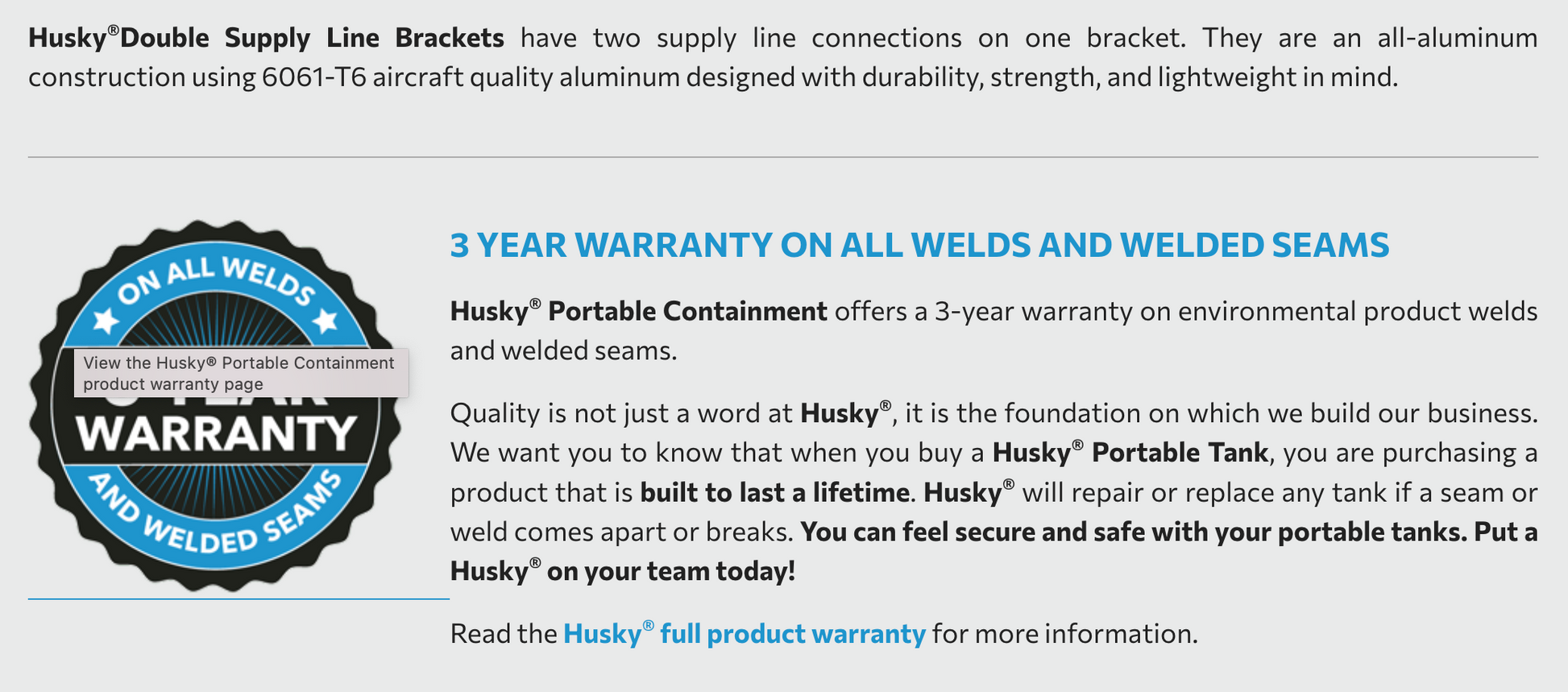 Supply Line Brackets