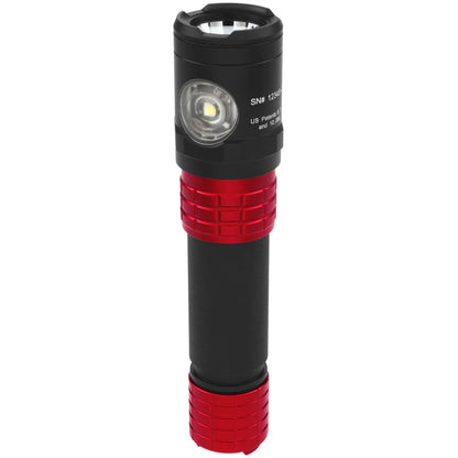 USB DUAL-LIGHT™ RECHARGEABLE FLASHLIGHT W/HOLSTER