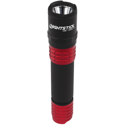 USB TACTICAL FLASHLIGHT W/HOLSTER - RED
