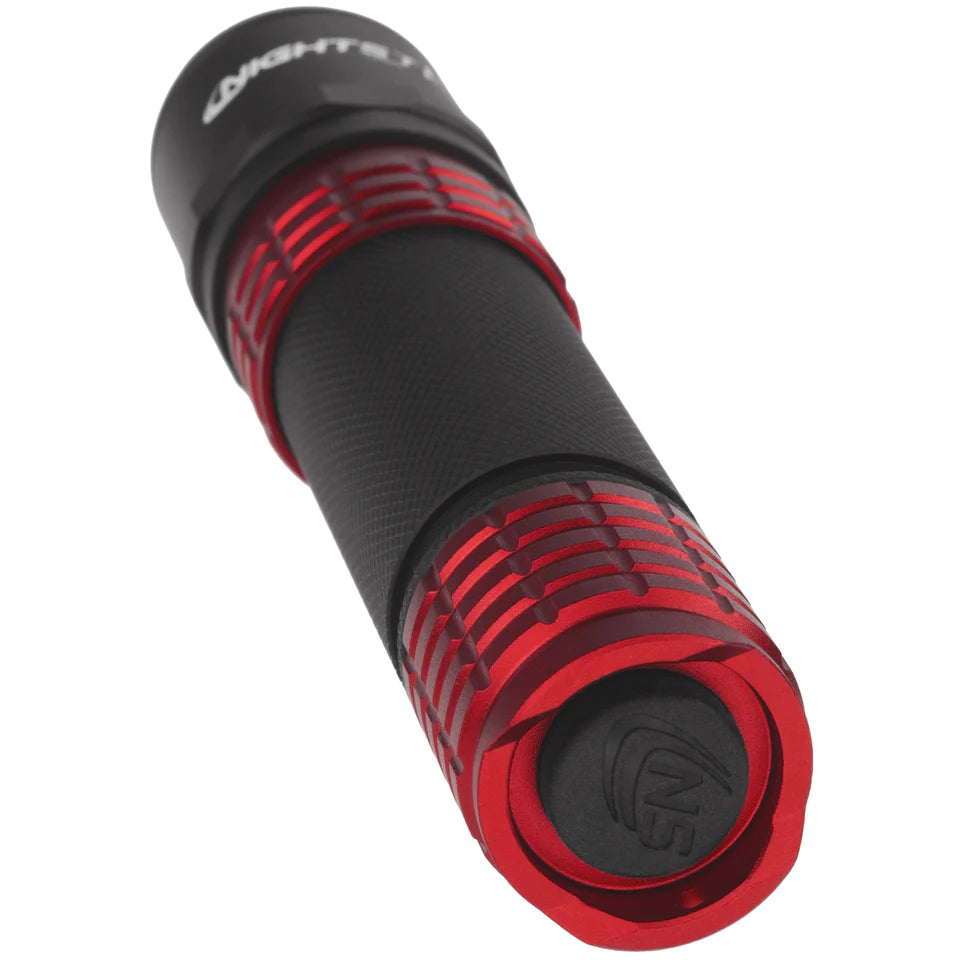 USB TACTICAL FLASHLIGHT W/HOLSTER - RED