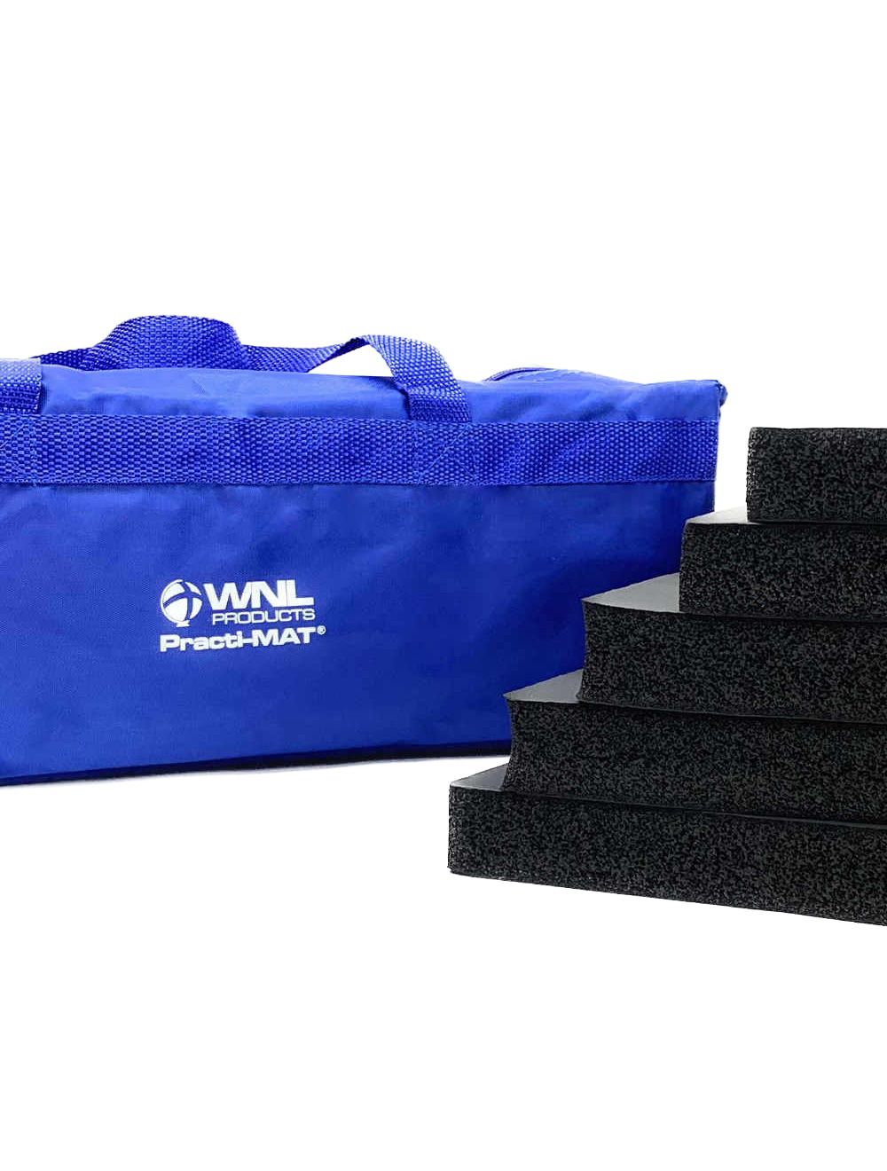 Foam kneeling pads for less strain on the knees and back during CPR training