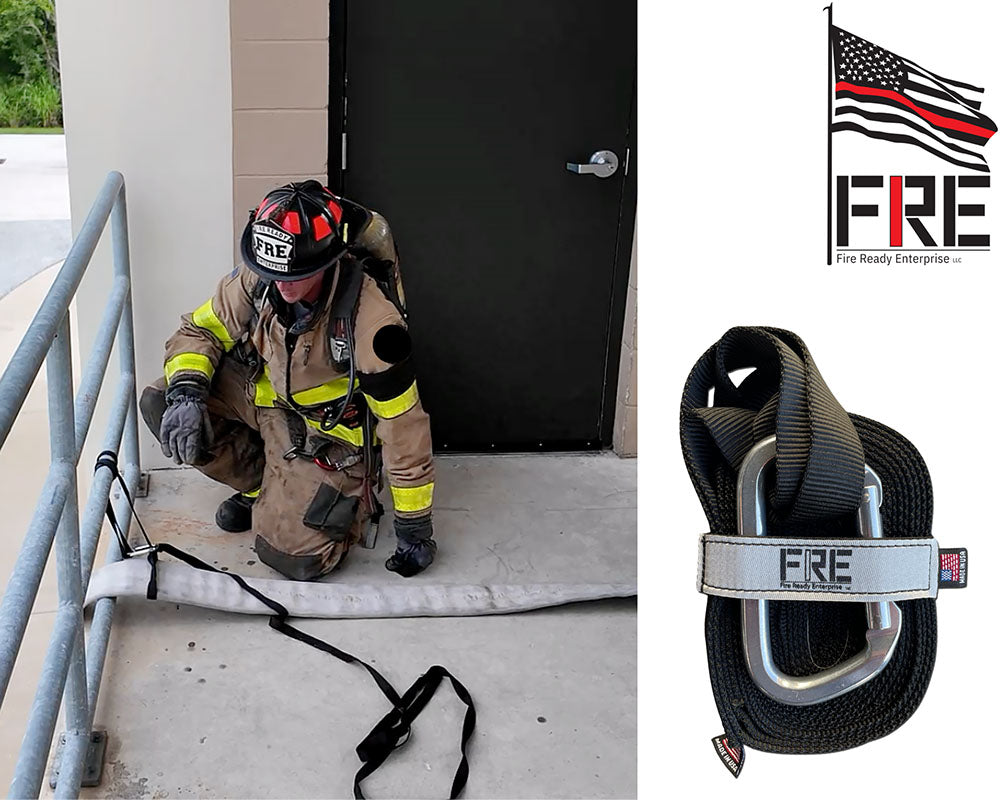 FRE Firefighter Webbing + SMC Mountain D Carabiner