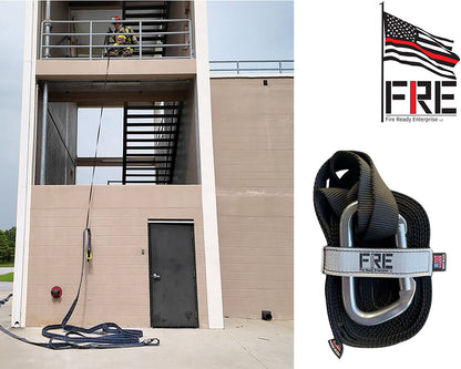 FRE Firefighter Webbing + SMC Mountain D Carabiner