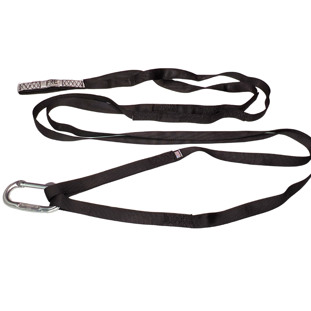 FRE Firefighter Webbing + SMC Mountain D Carabiner