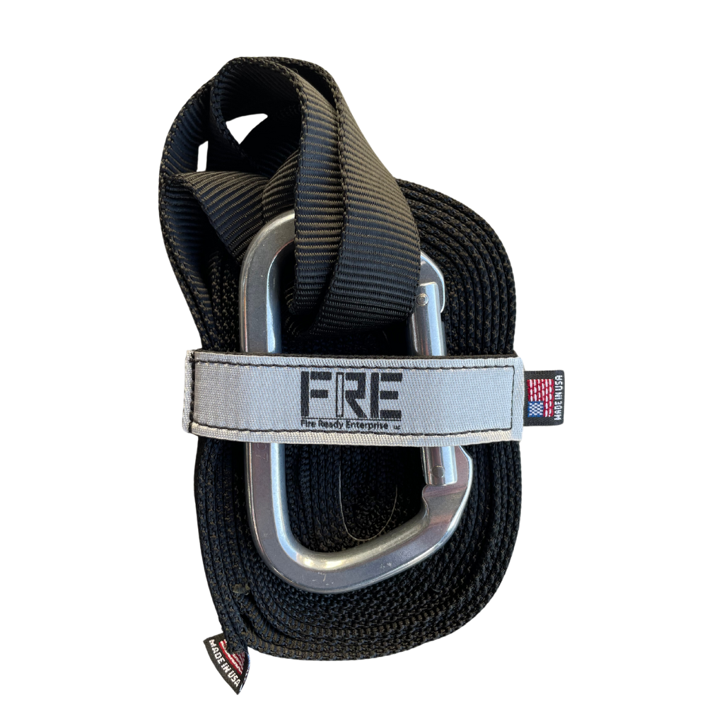 FRE Firefighter Webbing + SMC Mountain D Carabiner