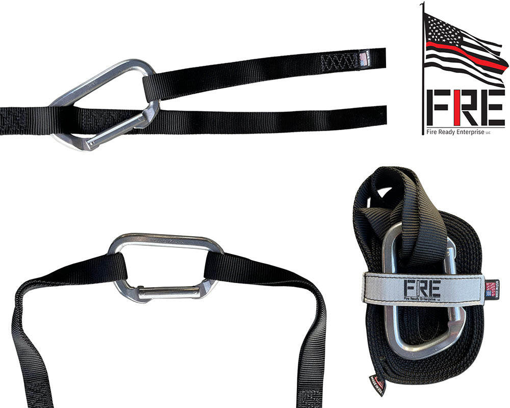 FRE Firefighter Webbing + SMC Mountain D Carabiner