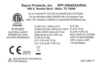 [ZONE 0/20] INTRANT® DUO IS Dual-Light Angle Light - 4AA