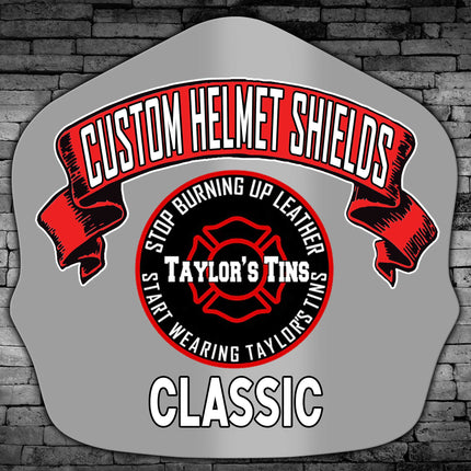 Taylor's Tins Classic Custom Helmet Front