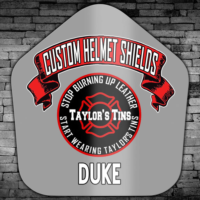 Taylor's Tins Duke Custom Helmet Front