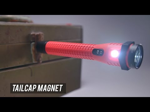POLYMER DUAL-LIGHT™ RECHARGEABLE FLASHLIGHT W/MAGNET- YouTube