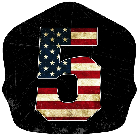 Classic Style Quick Tin-American Flag Number- 009 Firefighting Gear
