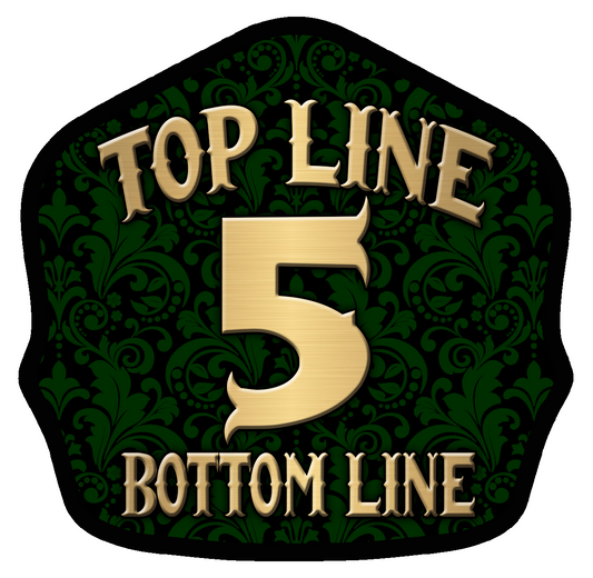 Classic Style Quick Tin-Green Paisley/Gold Lettering- 065 Firefighting Gear