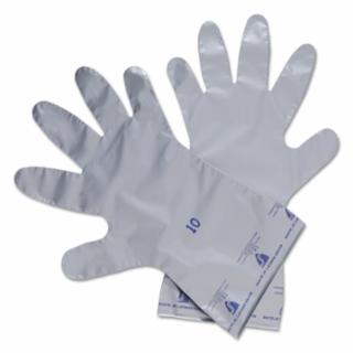 Silver Shield/4H Gloves, PE and EVOH, 2.7 mil, Silver