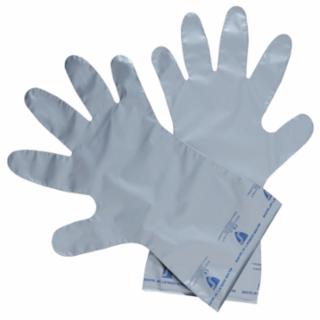 Silver Shield/4H Gloves, PE and EVOH, 2.7 mil, Silver