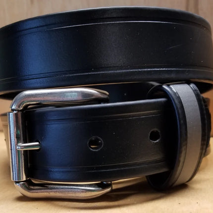 Safer strap™ Station Wear Dress Bio Belt Black 1 1/4 Width