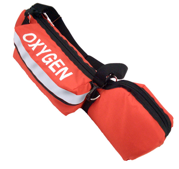 PORTABLE OXYGEN CYLINDER BAG WITH PADDED HEAD