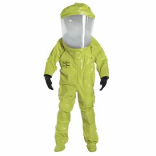 Tychem TK EncapsulateD A Suit Entry, Lime Yellow, XL, Sock Boot