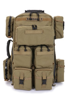TACTICAL MEDICAL BACKPACK WITH POUCHES