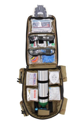 TACTICAL MEDICAL BACKPACK WITH POUCHES