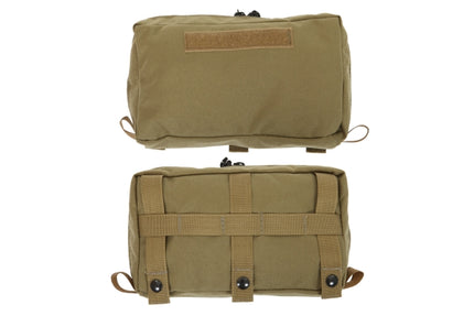 OUTSIDE FRONT TOP POCKET W/ZIPPER (S,L,XL)