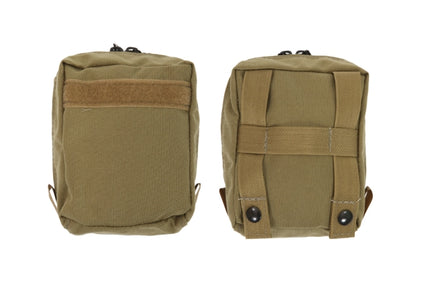 OUTSIDE FRONT TOP POCKET W/ZIPPER (S,L,XL)