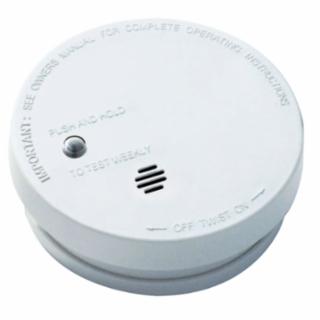 Battery Operated Smoke Alarms, Smoke, Ionization, 5.6 in Diam Fire and EMS Supplies Nationwide