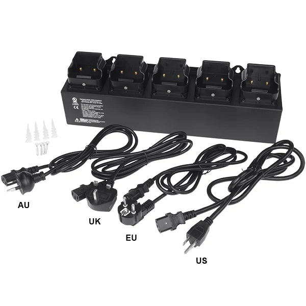 5-Bank AC Charger - Rechargeable INTRANT™ Angle Lights