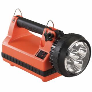 E-Spot® LiteBox® Rechargeable Lantern, 1-6V Batt, 330 to 540 lm, Orange, Shoulder Strap and Mounting Rack Firefighting and EMS Supplies