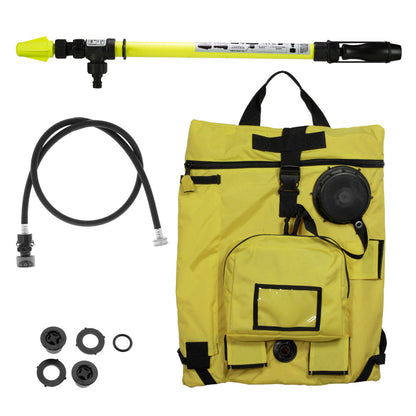 Bravo Backpack, Foam Hand Pump, 4’ hose, complete system