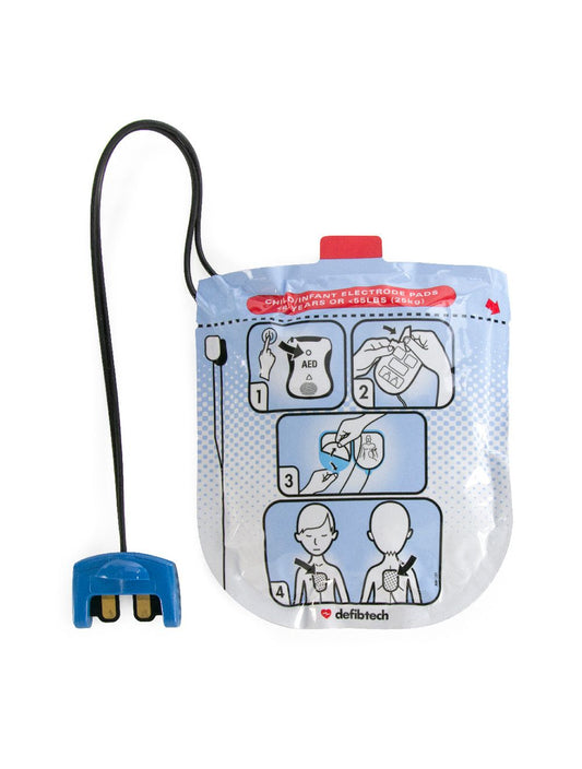 Defibtech Lifeline™ VIEW/ECG/PRO AED Live Pediatric Electrodes